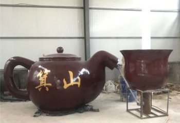 碑林商業街酒壺雕塑