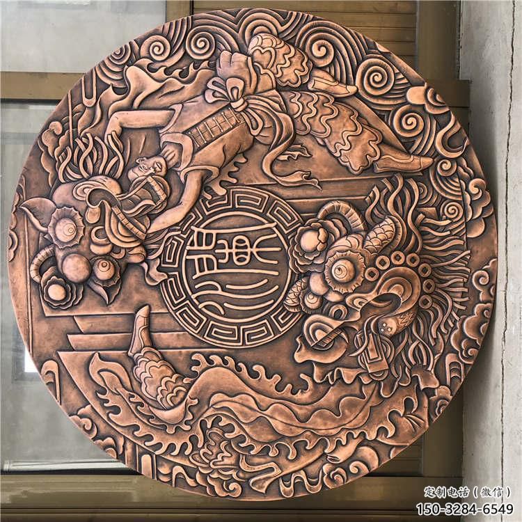 伊犁戶外浮雕供求，村標(biāo)概念，鍛銅浮雕制作廠家