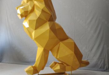 楚雄獅子雕塑服務(wù)商，動物雕塑，不銹鋼獅子雕塑制作