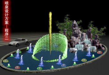 怒江旱地漂浮噴泉雕塑，水景藝術噴泉雕塑生產商